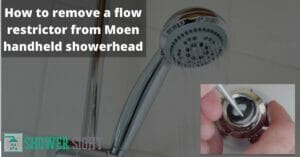 How To Remove A Flow Restrictor From Moen Handheld Shower Head - Shower 