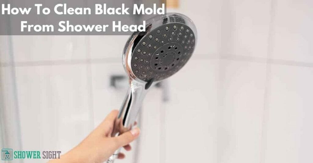 How To Clean Black Mold From Shower Head