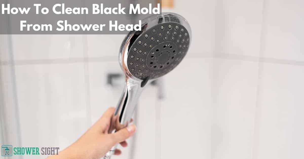 How To Clean Black Mold From Shower Head? [Explained] Shower Sight