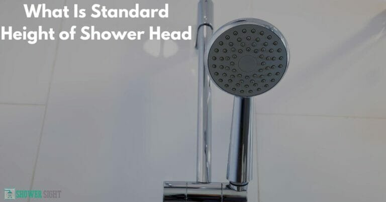 What Is The Standard Shower Head Height