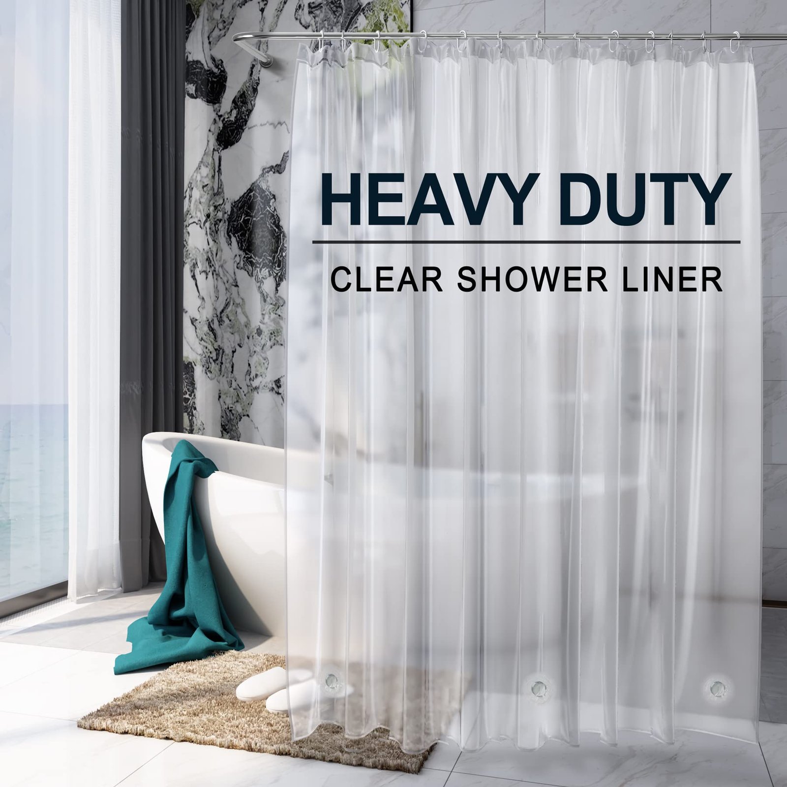 7 Best Weighted Shower Curtain For Walk In Shower 2023 Shower Sight